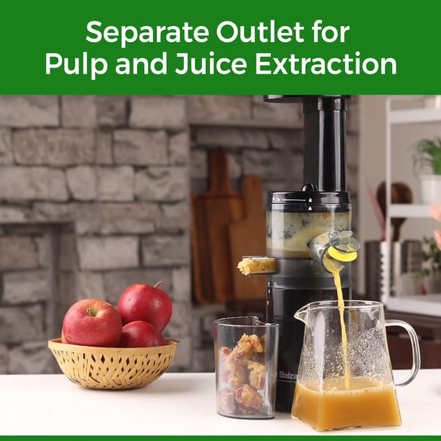 Juicemax Slow Juicer Balzano Balzano Cold Press Juicer, Slow Juicer For  Fruits Vegetables, Extract Coconut Milk Nut Milk Easily, Fruit Juicer  Machine,