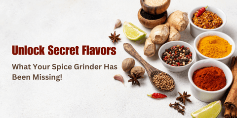 Discover the Wonders of Spice: A Guide to Blending and Grinding Spices at Home with Balzano Nutri Blender 500w