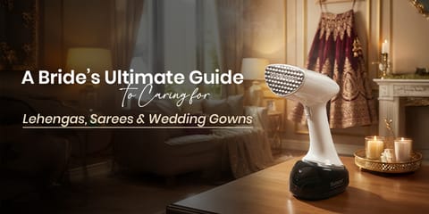A Bride’s Ultimate Guide to Caring for Lehengas, Sarees & Wedding Gowns